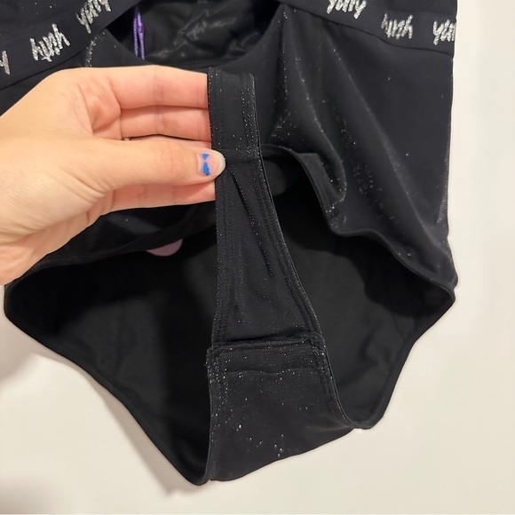 NWT yitty spotlight shaping demi cup thong bodysuit In shimmering black - Picture 9 of 16